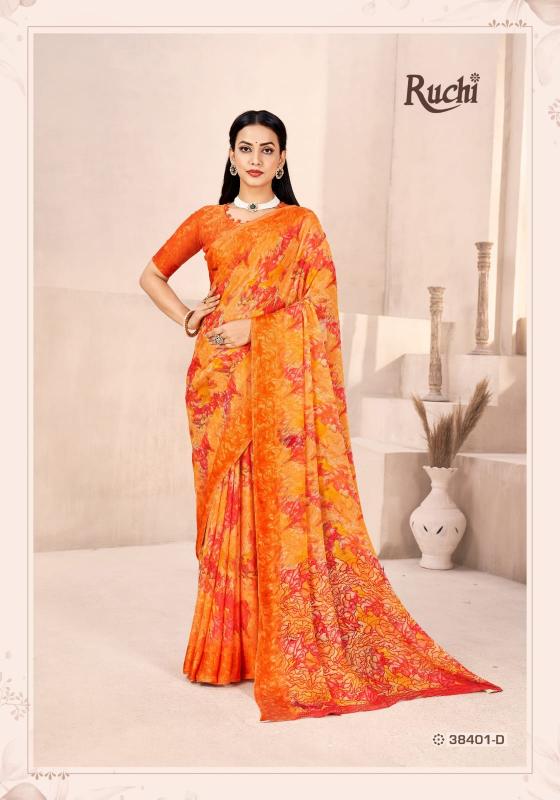 Ruchi red velvet vol-41 saree wholesale clothes india
